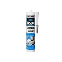 BISON SILICONE SANITARY ŠEDÝ 280 ml