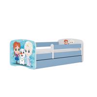 Dětská postel Babydreams+M modrá 70x140 Země ledu