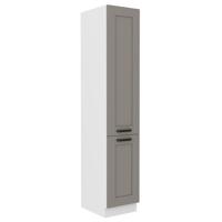 Kuchyňská skříňka Luna claygrey/bílá 40DK-210 2F