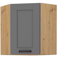 Kuchyňská Skříňka LUNA DUSTGREY/ARTISAN 60X60 GN-72 2F (45°)