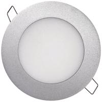 LED podhledové svítidlo PROFI stříbrné, 12 cm, 6 W, neutrální bílá