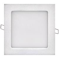 LED podhledové svítidlo PROFI stříbrné, 17 x 17 cm, 12,5 W, neutrální bílá