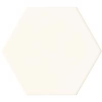 Nástěnný obklad Burano White Hex 11/12,5