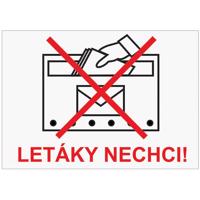 Nevhazujte reklamy do této schránky