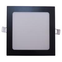 PANEL LED SQUARE 18W 4200K ČTVEREC ČERNÝ