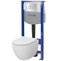 Podomítkový WC set Urban Harmony B990 ovládací tlačítko chrom