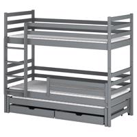 Postel Luk 90x200 grey