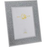 Rámeček 25 cm silver Glitter Duo