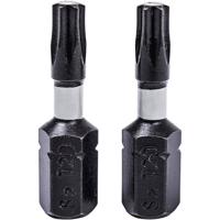 Rázové šroubovací bity Torx T20 x 25 mm 2 ks