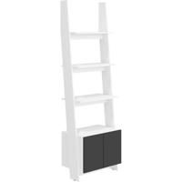 Regál Rack 60cm 1D Bílá/Černá