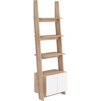 Regál Rack 60cm 1D Dub Sonoma/Bílá