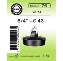 Sada - pryžová zátka 4819 - 6/4" - průměr 4