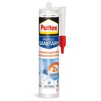 Silikon sanitární Pattex Rychleschnoucí bílý 280 ml