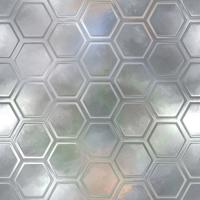 Skleněný panel 60/60 Reflex Hex Esg