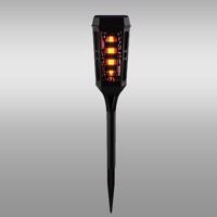 Solární lampa 46810 Flame ažurová Black