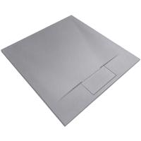 Sprchová vanička čtvercová Bazalt Grey 90x90x2,5 Rea K4105