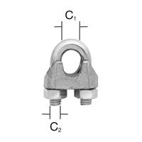 Svorka lanová 4 mm ner 2 ks