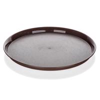 Tác plast kulatý Culinaria 32x2cm černý 12824001