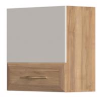 Závěsná skříňka Gala VK55-1K/GL pacific walnut/beige